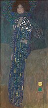 Portret van Emilie Louise Flöge door Klimt (1902)