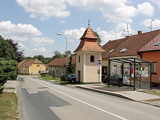 <span class="mw-page-title-main">Hajany (Brno-Country District)</span> Municipality in South Moravian, Czech Republic