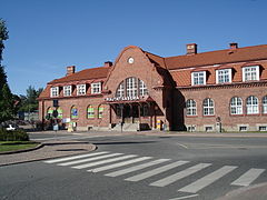 Gare ferroviaire d'Hämeenlinna.