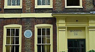 <span class="mw-page-title-main">Hazlitt's</span> Building in England