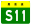 Heilongjiang Expwy S11 sign no name.svg