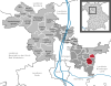 Lage der Gemeinde Heroldsberg im Landkreis Erlangen-Höchstadt