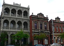 Fitzroy is home to many Victorian era buildings. High victorian architecture brunswick street fitzroy.jpg