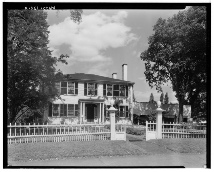 File:Historic American Buildings Survey, Arthur C. Haskell, Photographer. 1935 (a) Ext- General view from Southwest. - Timothy Jackson House, 527 Washington Street, Newton, Middlesex HABS MASS,9-NEWT,1-1.tif