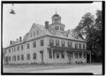 Zoar Historic District Historic American Buildings Survey, Carl Waite, Photographer November 2, 1936 NORTHWEST ELEVATION. - Zoar Hotel, Second and Main Streets, Zoar, Tuscarawas County, OH HABS OHIO,79-ZOAR,2- -1.tif