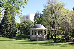 The rotunda in St David's Park Hobart Historical St David's Park - panoramio.jpg