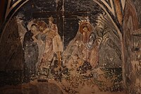 Снемането от с кръста (фреска от криптата на католикона)