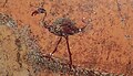 House of the Small Fountain, Pompeii, Ala 7 Westwall Sockel Right Bird.jpg