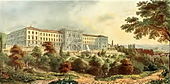 Polytechnikum in 1865 Hundert Jahre Bilder aus der Stadt Zurich - Das Polytechnikum 1865.jpg