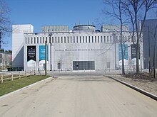 View of museum from the West Illinois Holocaust Museum and Education Center 1.jpg