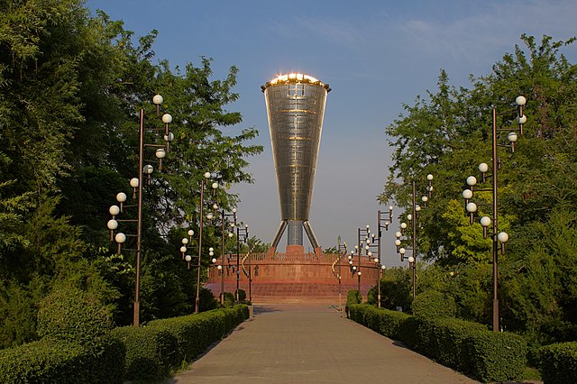 Image: Independence Park Shymkent Kazakhstan