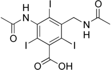 Kerangka formula iodamide