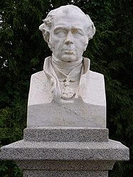 Injalbert's bust of J.P.Guillaume Viennet.