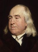 Jeremy Bentham: "The time will come, when humanity will extend its mantle over every thing which breathes." Jeremy Bentham by Henry William Pickersgill detail.jpg