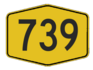 Federal Route 739 shield}}