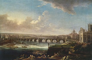 View of Dresden with the Augustus Bridge