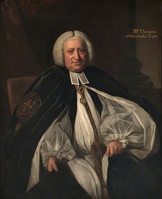 <span class="mw-page-title-main">John Thomas (bishop of Winchester)</span> English Anglican bishop 1696–1781)