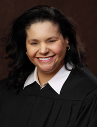 Ada E. Brown, a citizen of the Choctaw Nation with mixed-African-American heritage, nominated by President Donald Trump in 2019 to be a federal judge in Texas Judge Ada Brown.png
