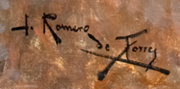 Julio Romero de Torres (1904) Horas de angustia, firma.png