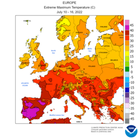 Onda De Calor Na Europa Em 2022: Por país