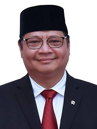 <span class="mw-page-title-main">Airlangga Hartarto</span> Indonesian politician and businessman