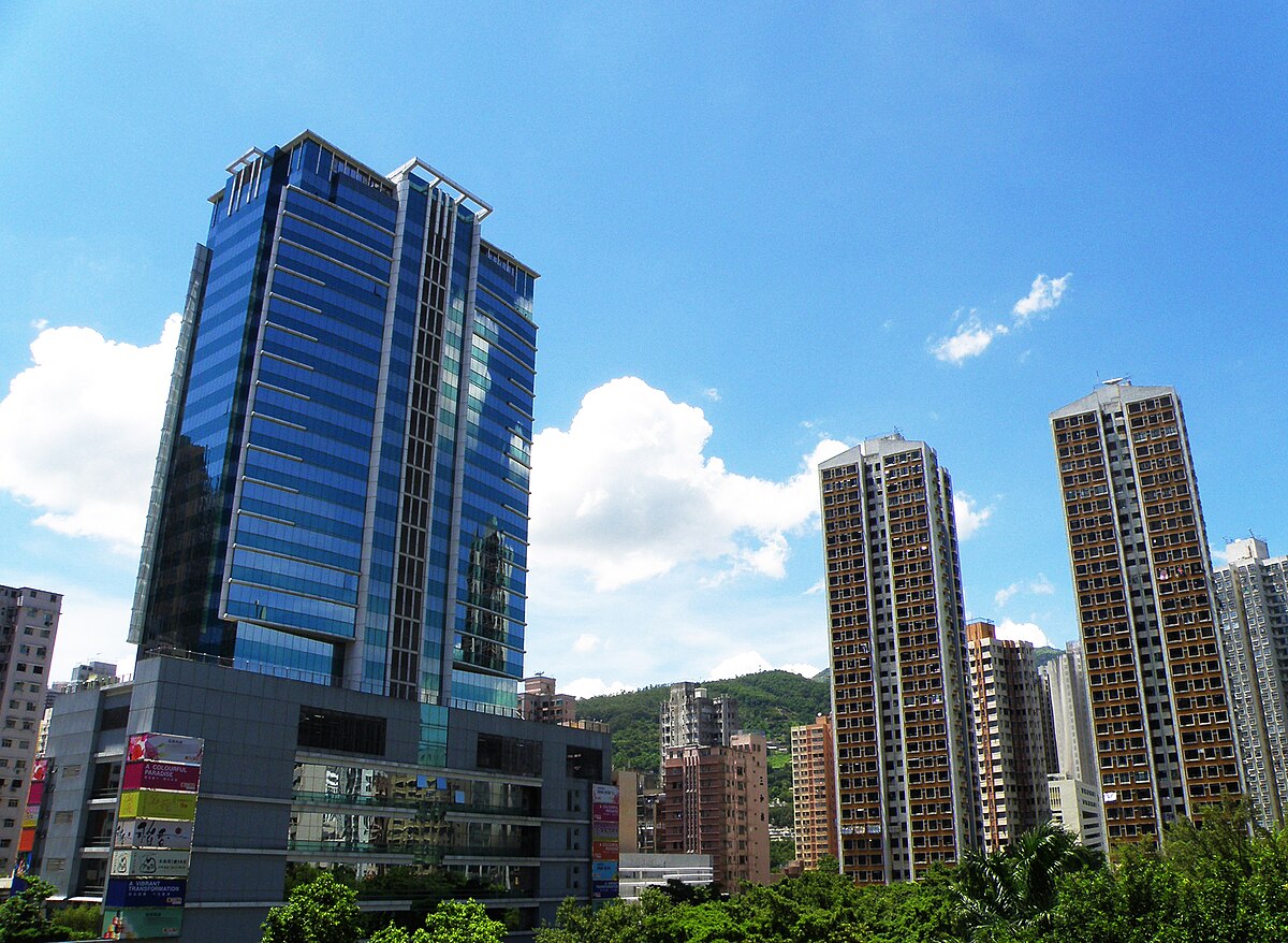 Гонконг ван. Гонконг Tsuen Wan. Цуен. Tsuen. Castle Development.