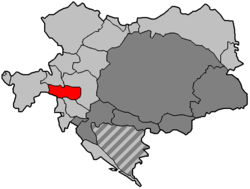 Location of