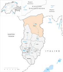 Mesocco - Carte