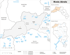 Map of Airolo