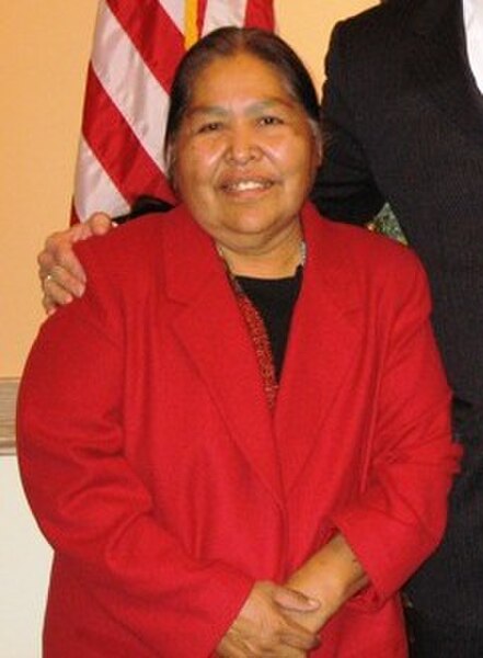 Kathy Kitcheyan, chairwoman of the San Carlos Apache