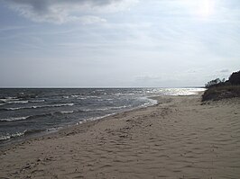 Strand bij Kauksi