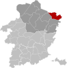 Kinrooi Limburg Belgium Map.svg