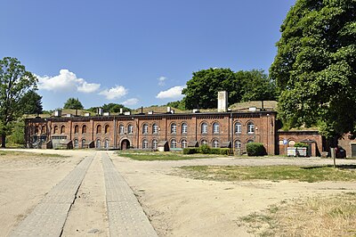 Barracks in Gdańsk, Poland.