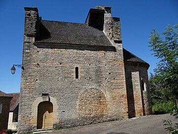 L'église Sainte-Madeleine de Léobard