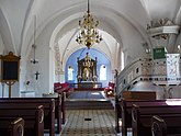 Fil:Löddeköpinge kyrka, interiör.JPG