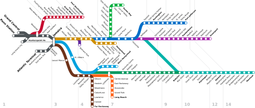 Penn Station Lirr Map List Of Long Island Rail Road Stations - Wikipedia