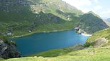 Lago Malciaussia desde el camino que lleva al Lago Nero