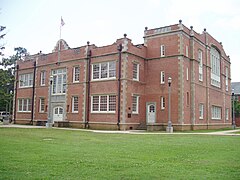 NCPTT offices are located in Lee H. Nelson Hall, a property listed on the National Register of Historic Places Lee H Nelson Hall.jpg
