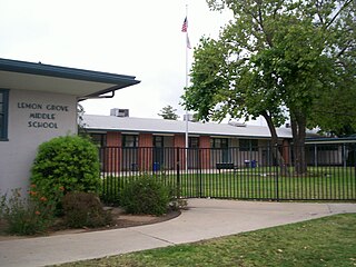 <span class="mw-page-title-main">Lemon Grove Middle School</span> Middle school in Lemon Grove, California , United States