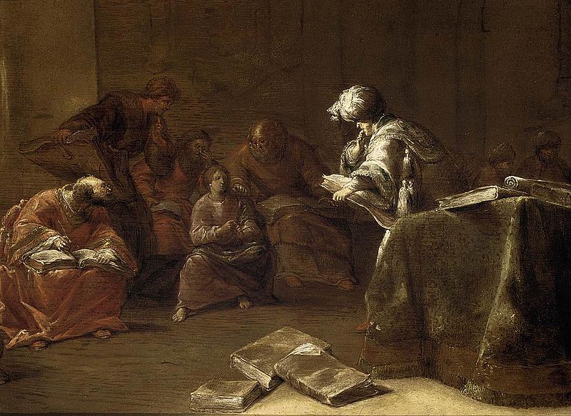 File:Leonaert Bramer - Christ among the Doctors - WGA3080.jpg