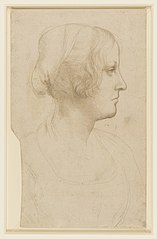 Study of a Young Woman in Profile