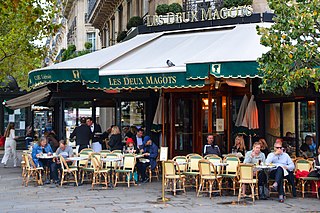 <span class="mw-page-title-main">Les Deux Magots</span> Café in the 6th arrondissement of Paris