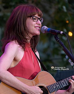 In 1994, Lisa Loeb became the first artist to score a #1 hit with "Stay (I Missed You)" before signing to any record label. Lisa Loeb 07-22-2015 -9 (19745854258).jpg