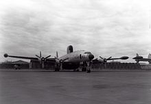 Un EC-121D del 552nd Airborne Early Warning & Control Wing fotografato presso la base di Korat della Royal Thai Air Force.