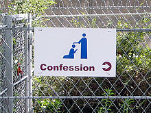 Confessions Lourdes sign for confession.jpg