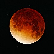 Moon during lunar eclipse
