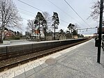 Mörby railway station