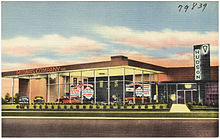 Hudson dealer in Louisiana, c. 1930-1945 M. I. Davis Company Inc Hudson automobile dealer.jpg