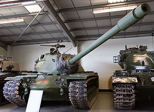An M103A2 in the Tank Museum, Bovington