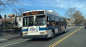 A Q64 bus